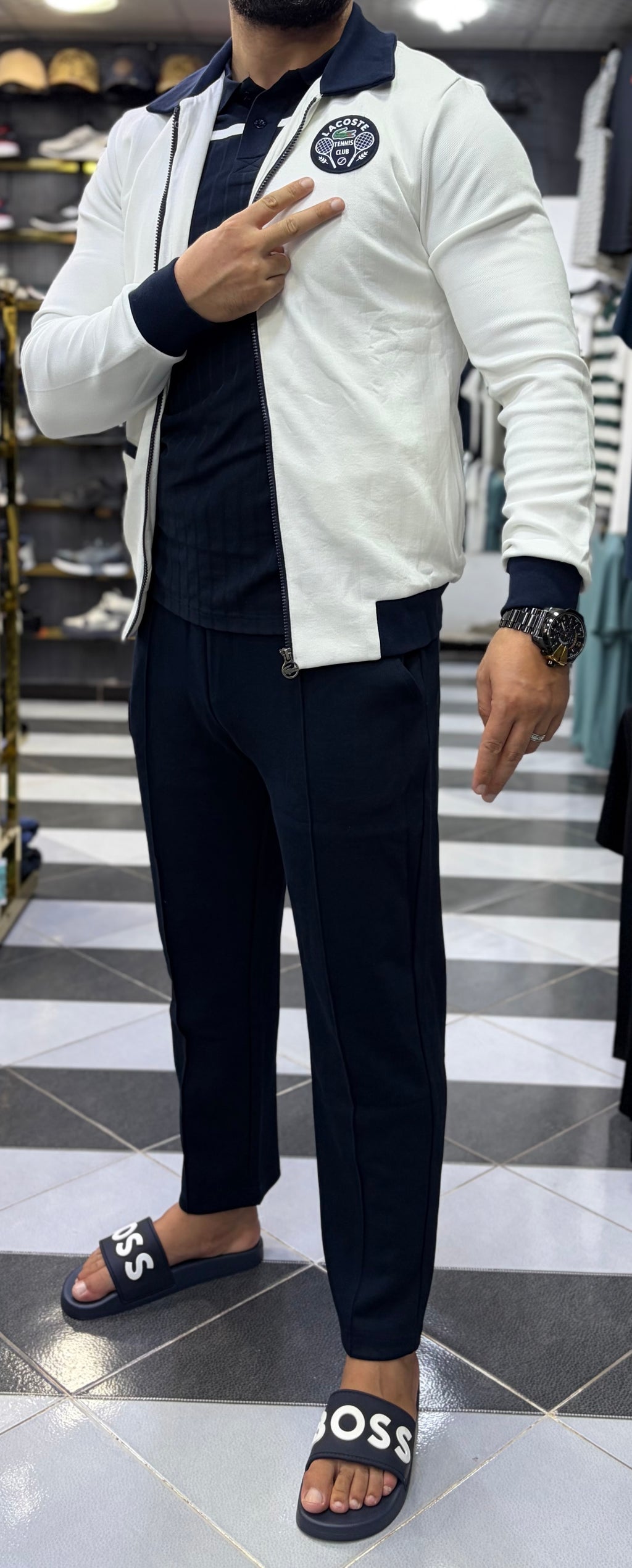 ENSEMBELE LACOSTE 3 PIECES