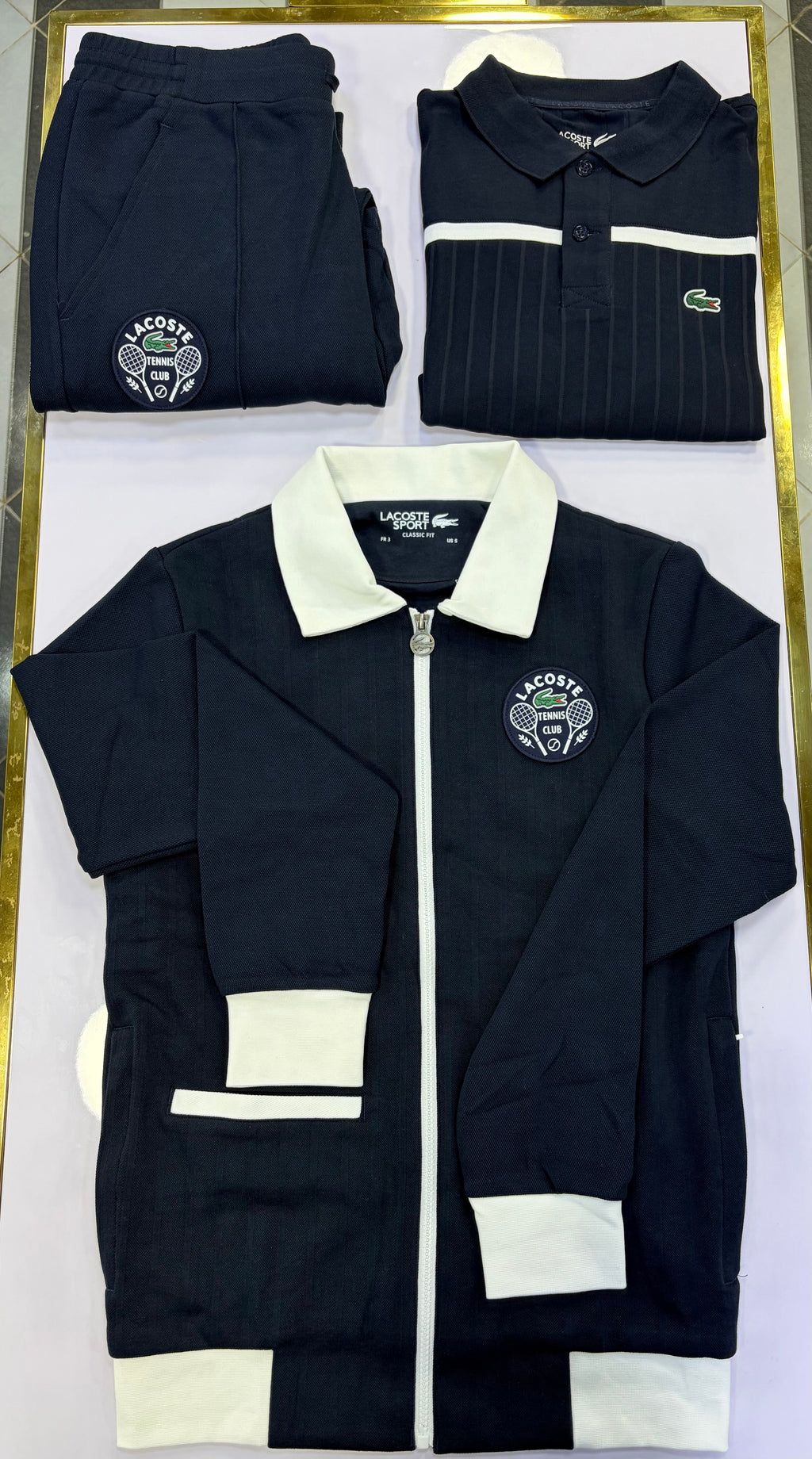 ENSEMBELE LACOSTE 3 PIECES